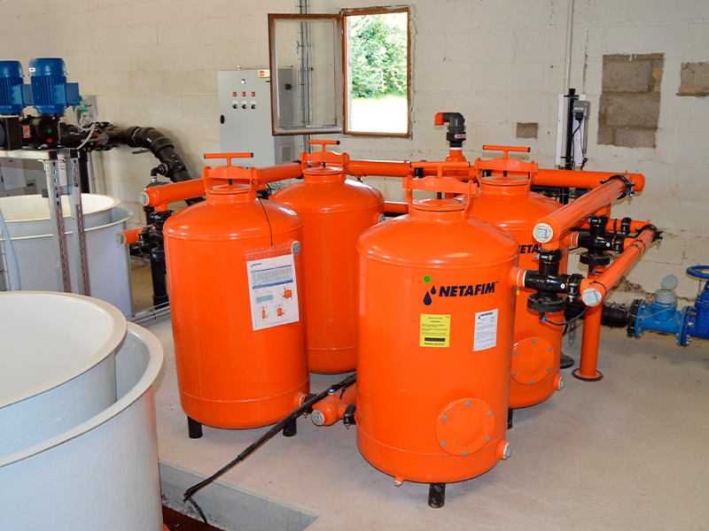 Station de filtration de l'eau près de Créances | Perdr'Eau, Les Maîtres de l'Eau