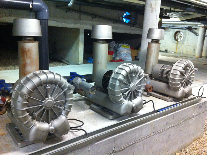 Aération soufflante en ostreiculture | Perdr'Eau, Les Maîtres de l'Eau