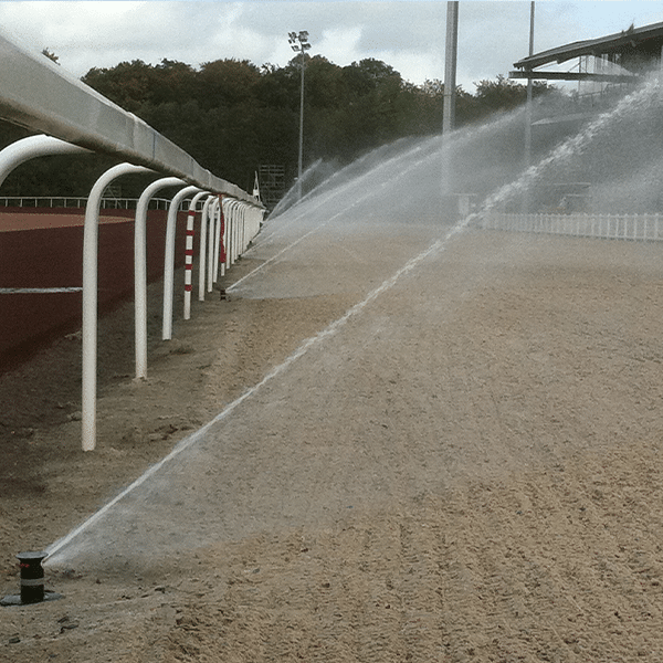 Arrosage automatique hippodrome de Wallonie Belgique | Perdr'Eau, Les Maîtres de l'Eau